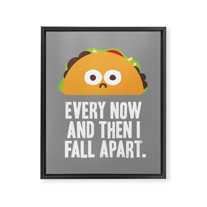 Taco Eclipse of the Heart Framed Canvas Print Gallery Image 1