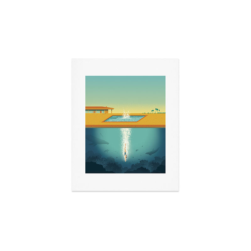 Beneath the Surface Art Print Gallery Image 1