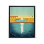 Beneath the Surface Framed Canvas Print Gallery Image 6