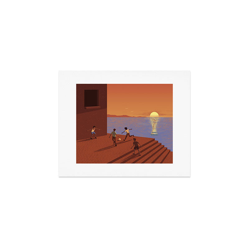 Dreaming Football Art Print