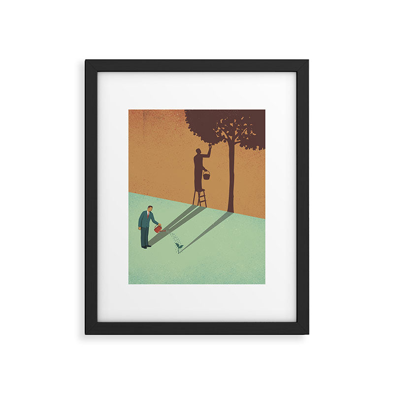 Long-term Perspective Framed Art Print Gallery Image 6