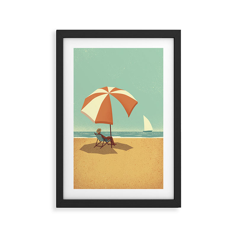 On the Beach Framed Art Print Gallery Image 2