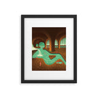 Secret Thermal Baths Framed Art Print Gallery Image 6