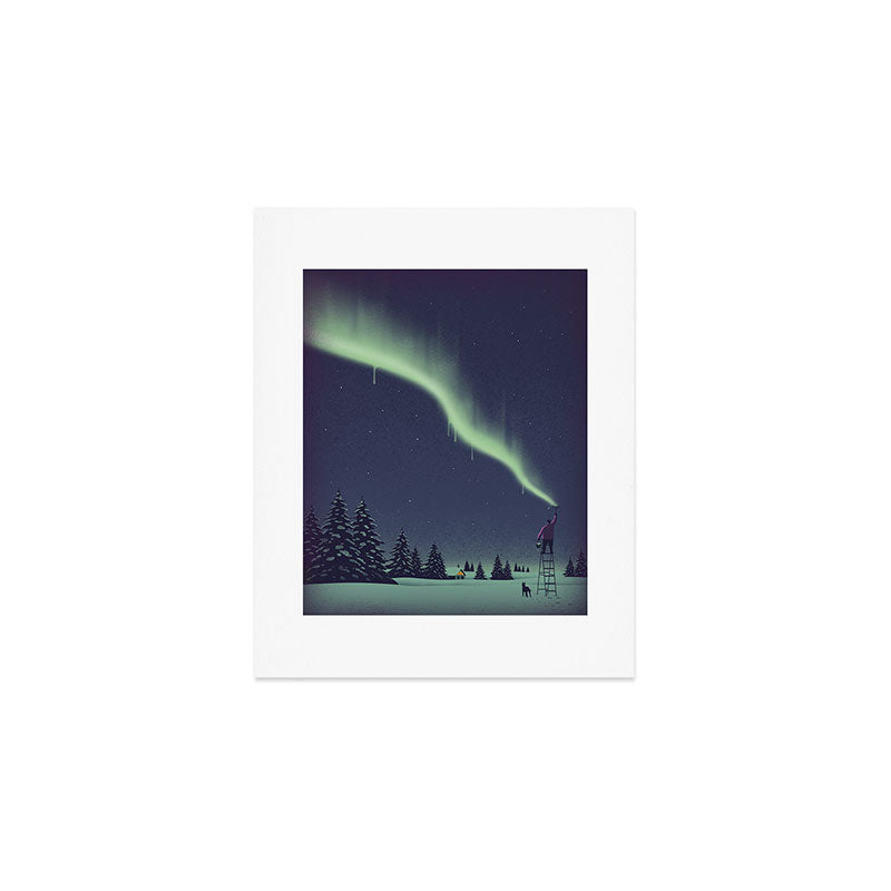 Winter Painting Art Print