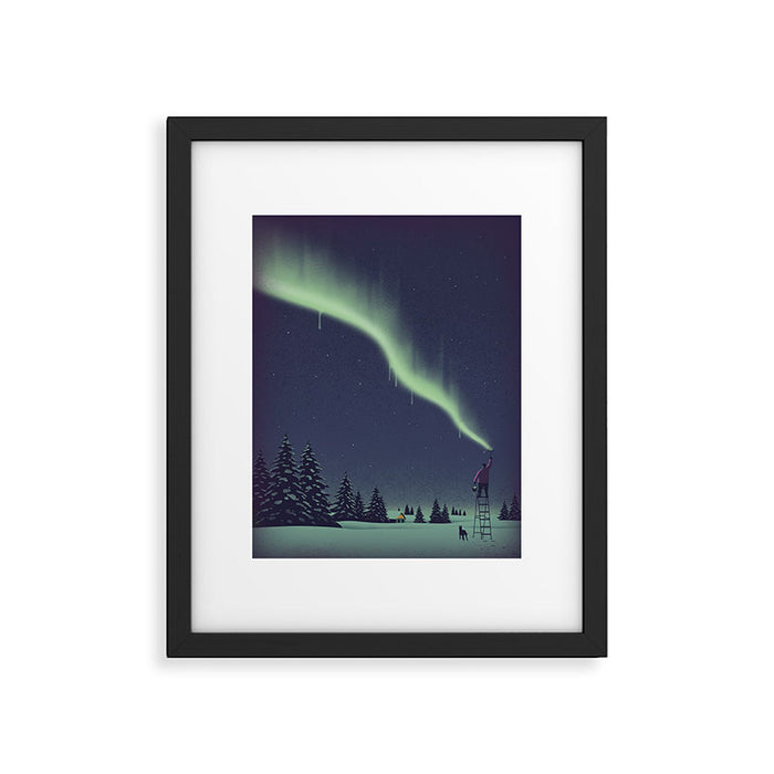 Winter Painting Framed Art Print Gallery Image 1