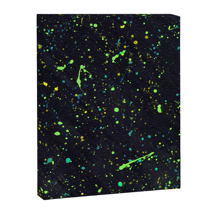 Blacklight Party Splatter Painting Version 2 Canvas Print Gallery Image 1