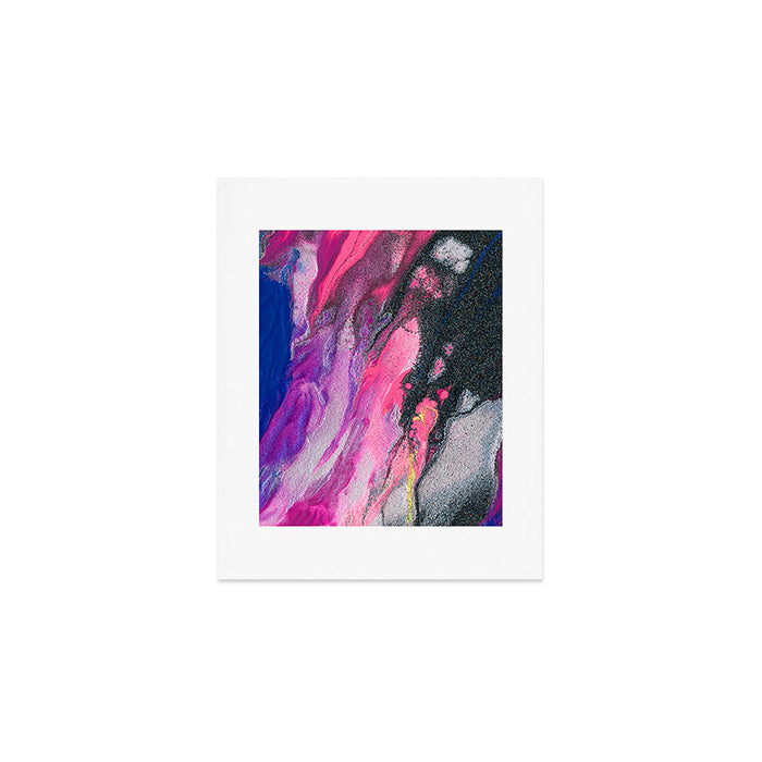 Bursting with Cosmic Joy Abstract Painting Art Print Gallery Image 1