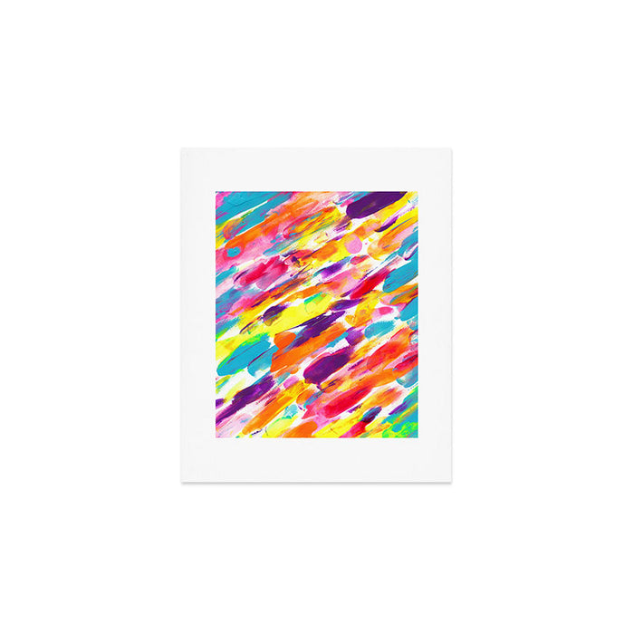Fruity and Colorful Abstract Painting Art Print Gallery Image 1