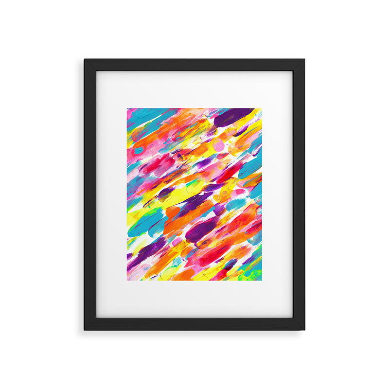 Fruity and Colorful Abstract Painting Framed Art Print Gallery Image 6