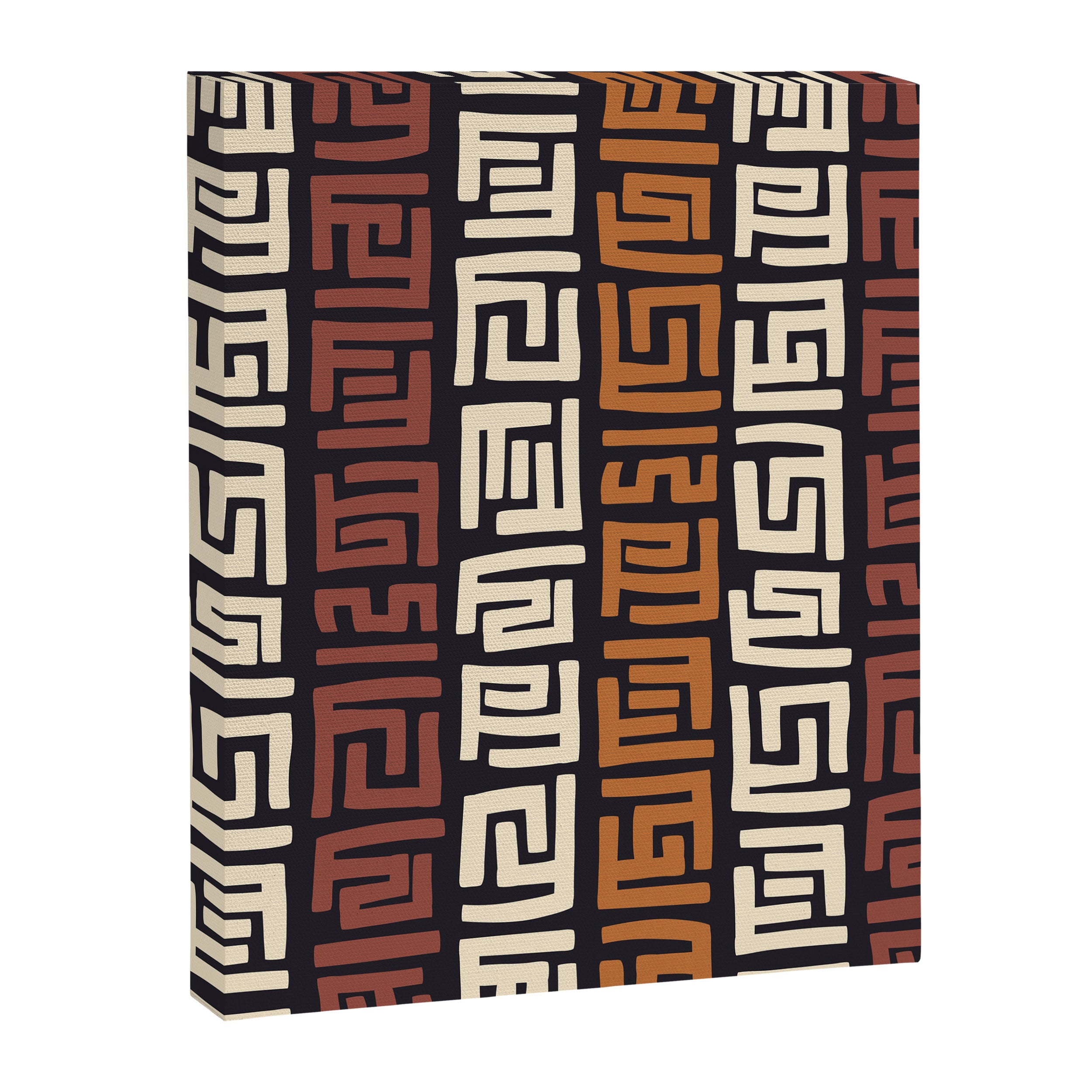 African Kuba Cloth Canvas Print Gallery Image 8