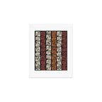 African Kuba Cloth Art Print Gallery Image 1