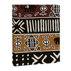 African mud cloth with elephants Canvas Print Gallery Image 6