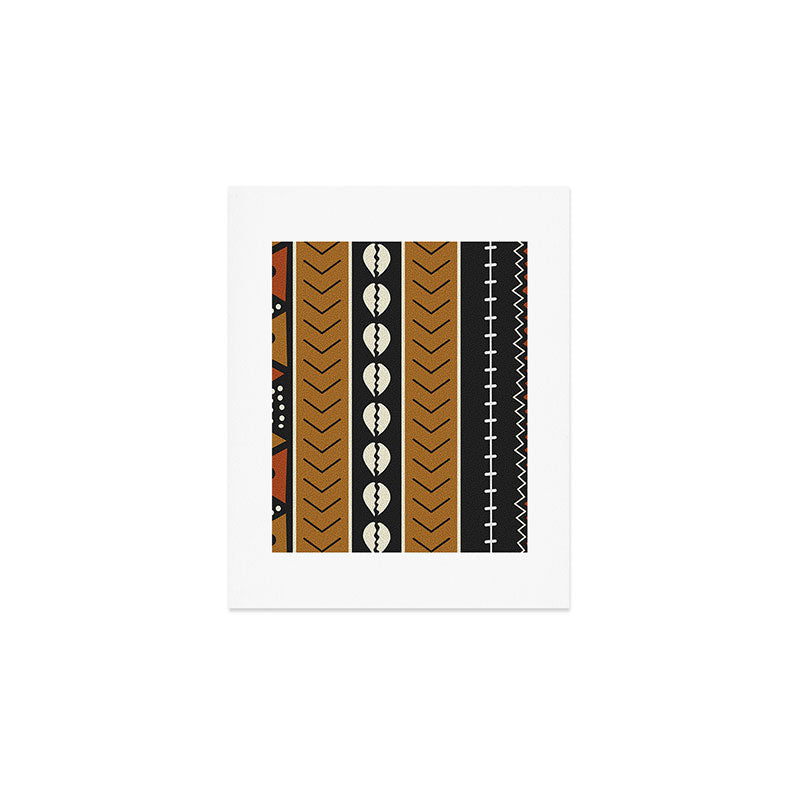 Let's play mudcloth Art Print Gallery Image 1