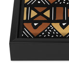 Mud cloth Mali Framed Canvas Print Gallery Image 3