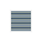 Navy Blue And Sage Green Horizontal Stripes Art Print Gallery Image 1