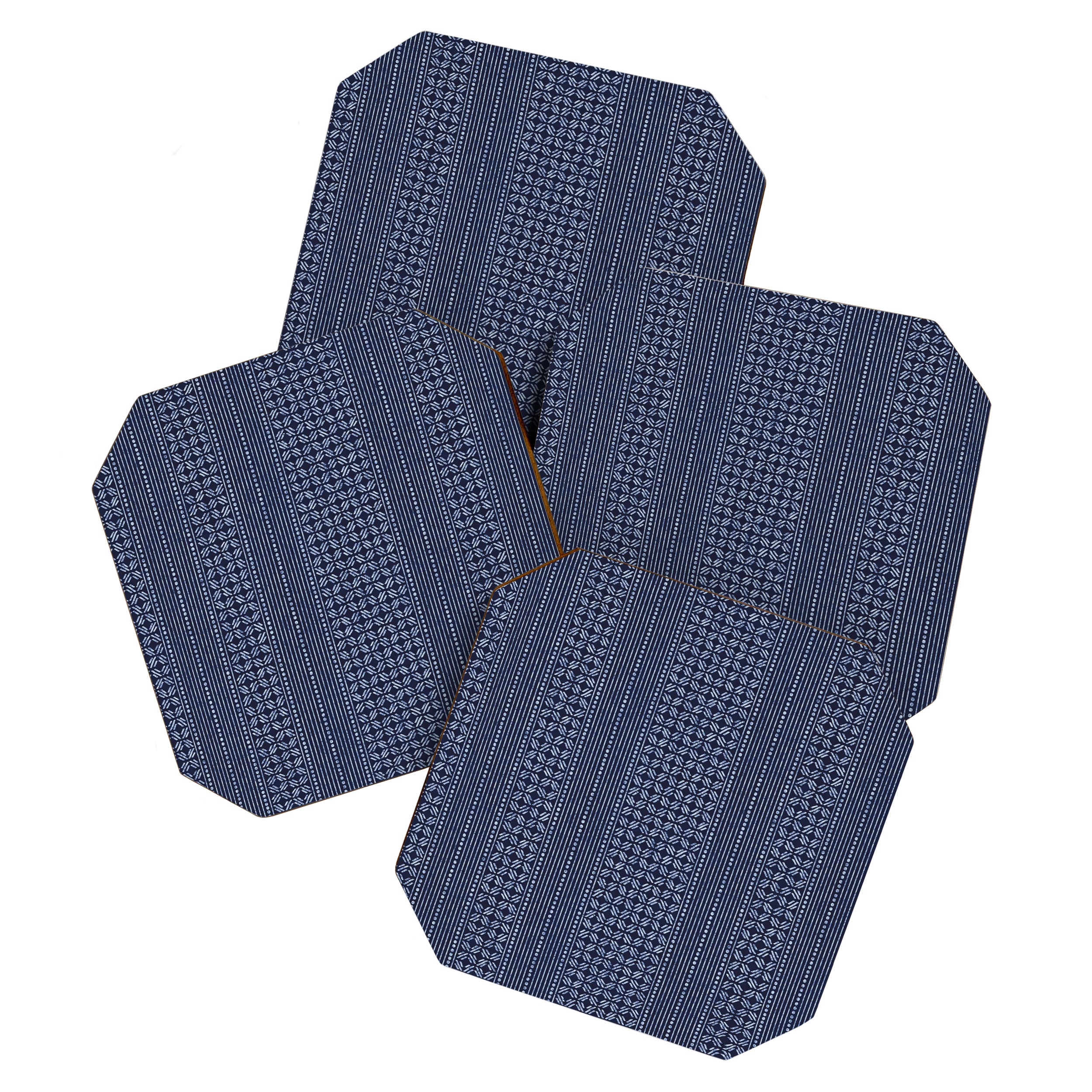 Thai Indigo Batik 3 Coaster Gallery Image 1