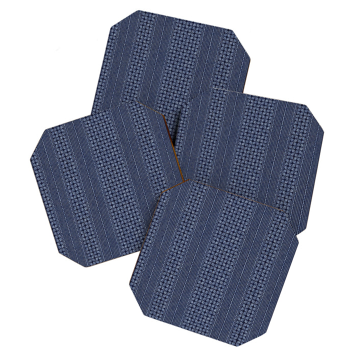 Thai Indigo Batik 3 Coaster Gallery Image 1