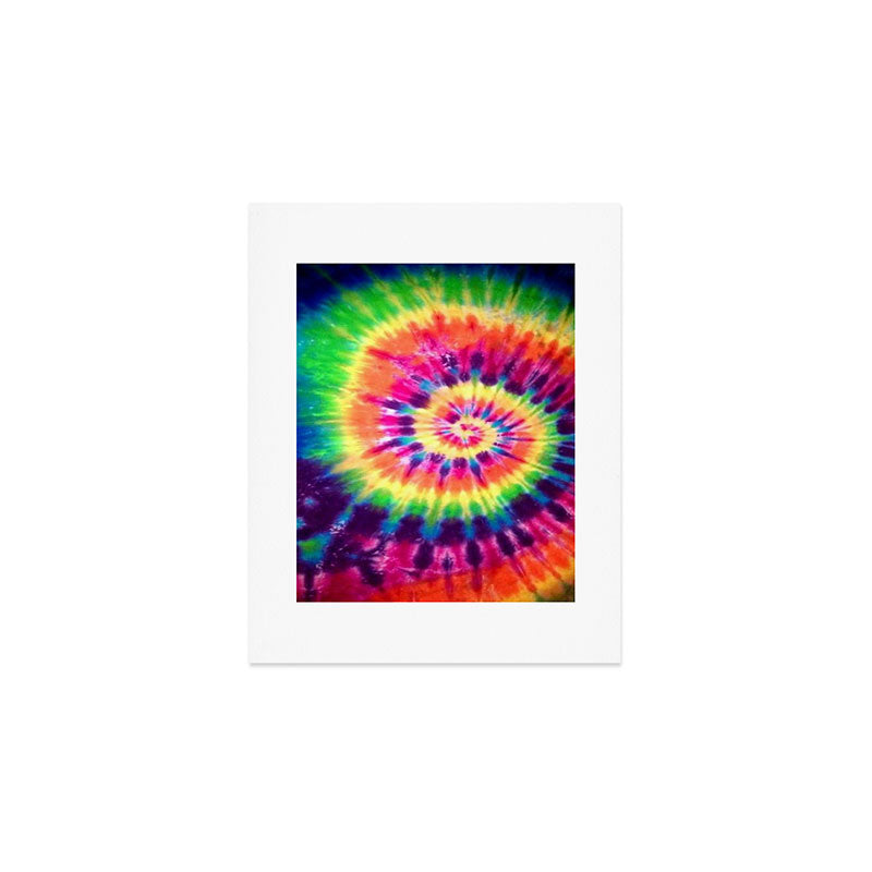 Tie dye Art Print Gallery Image 1