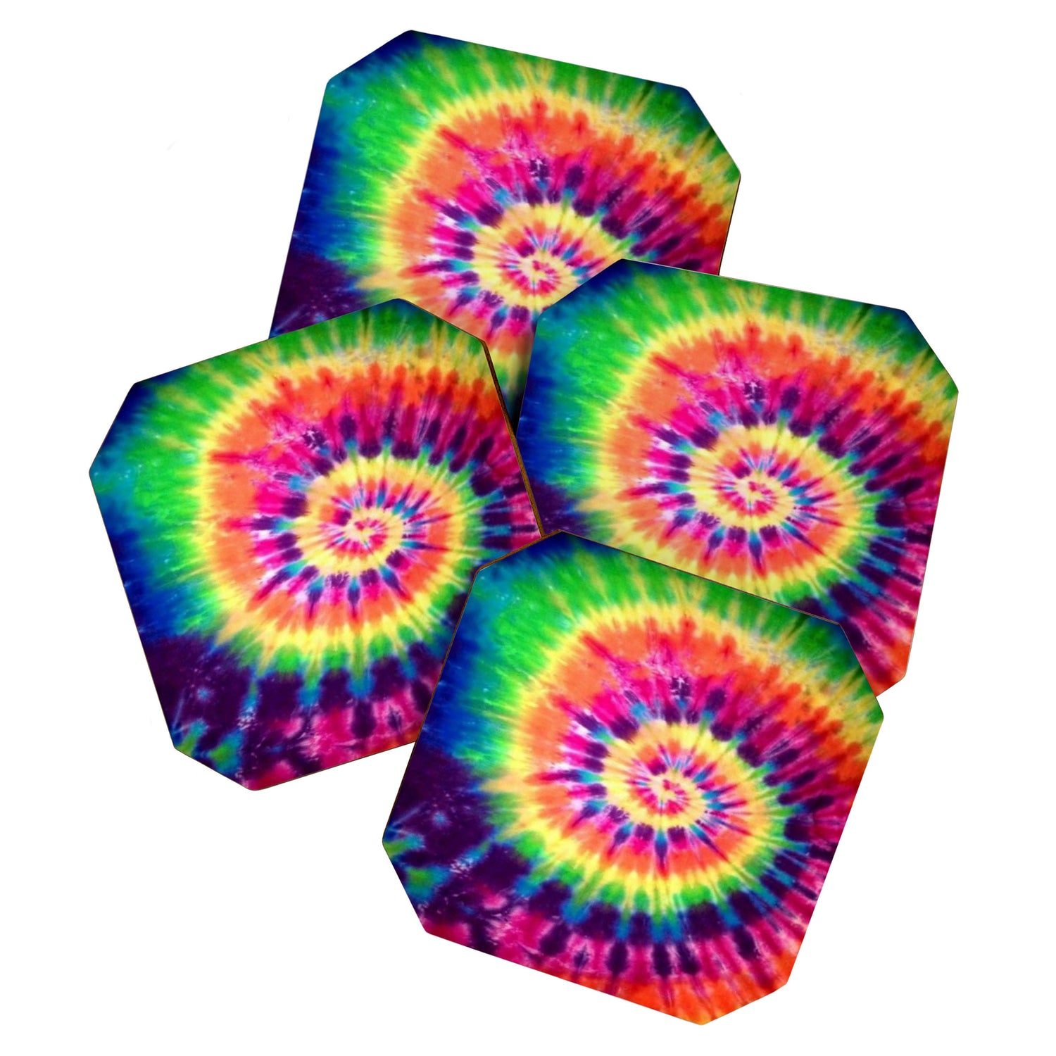 Tie dye Coaster Gallery Image 1