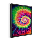 Tie dye Framed Canvas Print Gallery Image 2