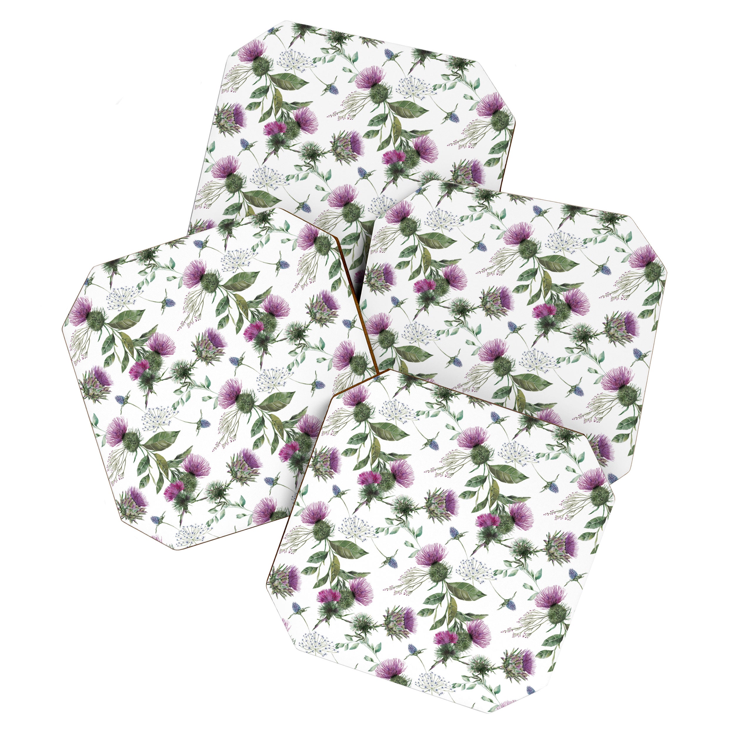 Scottish Thistle Coaster Gallery Image 1