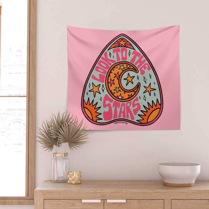 Look to the Stars Wall Tapestry Gallery Image 2