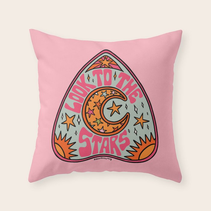 Look to the Stars Throw Pillow Gallery Image 6