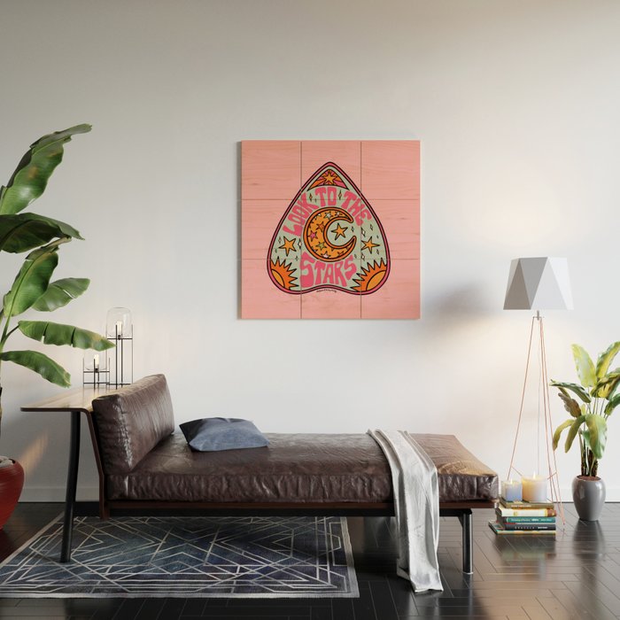 Look to the Stars Wood Wall Art Gallery Image 2