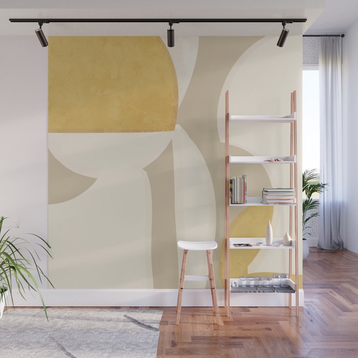 Minimal Abstraction 3 Wall Mural Gallery Image 1