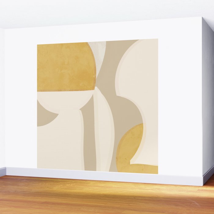 Minimal Abstraction 3 Wall Mural Gallery Image 2