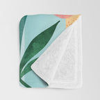Welcome To The Hotel California Illustrated Landscape / Villa Series Throw Blanket Gallery Image 3