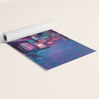 Magic of Cyberpunk Japan Yoga Mat Gallery Image 2
