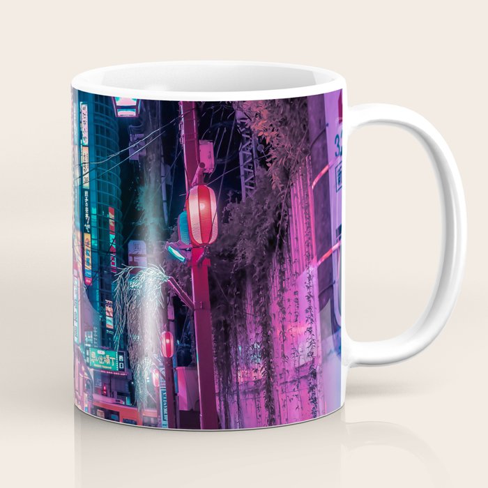 Magic of Cyberpunk Japan Coffee Mug Gallery Image 1
