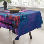 Magic of Cyberpunk Japan Tablecloth Gallery Image 3