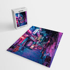Magic of Cyberpunk Japan Jigsaw Puzzle Gallery Image 2
