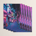 Magic of Cyberpunk Japan Wrapping Paper Gallery Image 3
