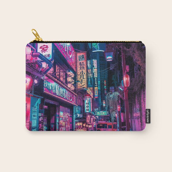 Magic of Cyberpunk Japan Carry All Pouch Gallery Image 1