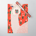 Llama Wrapping Paper Gallery Image 1