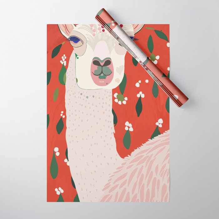 Llama Wrapping Paper Gallery Image 1