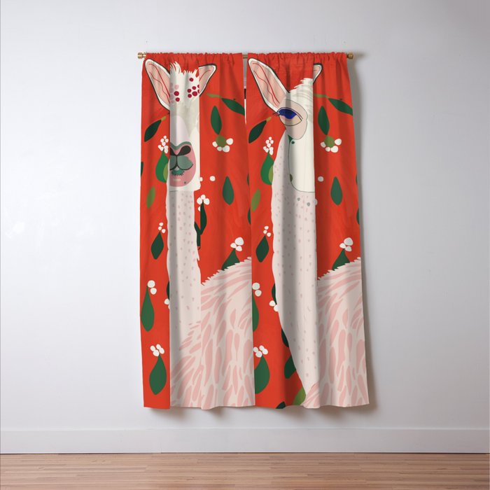 Llama Window Curtain Gallery Image 3