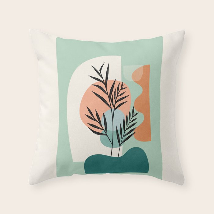 Abstract Geometry 27 Throw Pillow Gallery Image 6