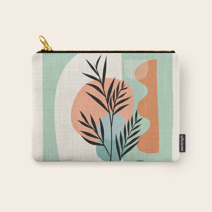 Abstract Geometry 27 Carry All Pouch Gallery Image 1