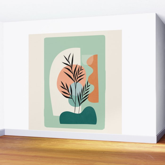 Abstract Geometry 27 Wall Mural Gallery Image 2