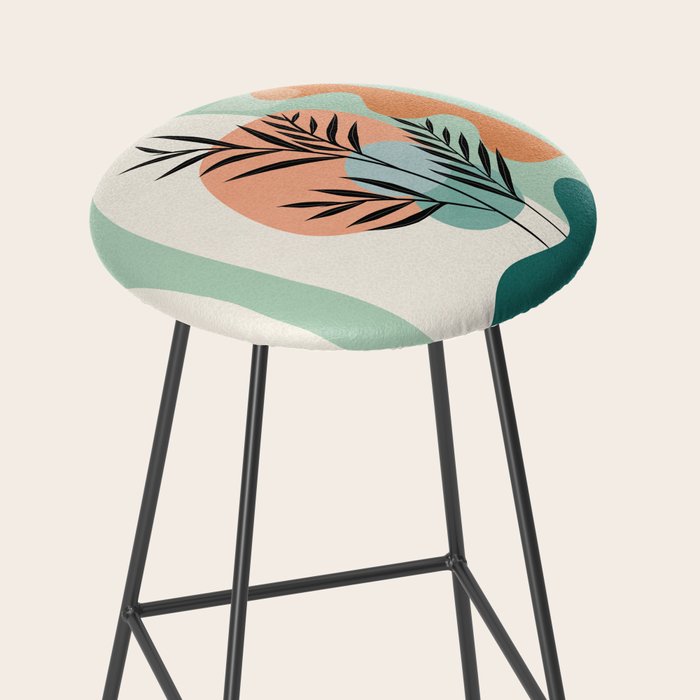 Abstract Geometry 27 Stool Gallery Image 2