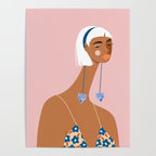 Cheetah Earrings Poster Gallery Image 4