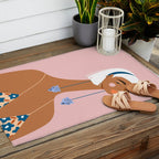 Cheetah Earrings Outdoor Rug Gallery Image 2