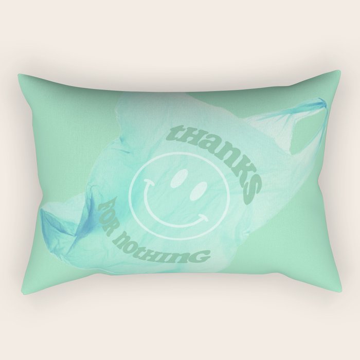 Thanks for nothing Rectangular Pillow Gallery Image 2