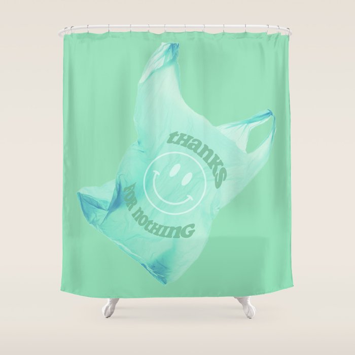 Thanks for nothing Shower Curtain Gallery Image 1