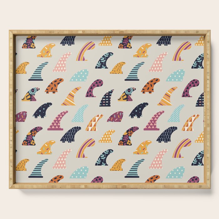 Single fin Serving Tray Gallery Image 1