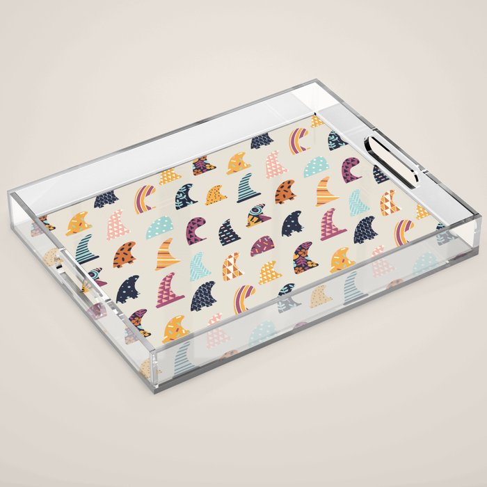 Single fin Acrylic Tray Gallery Image 1